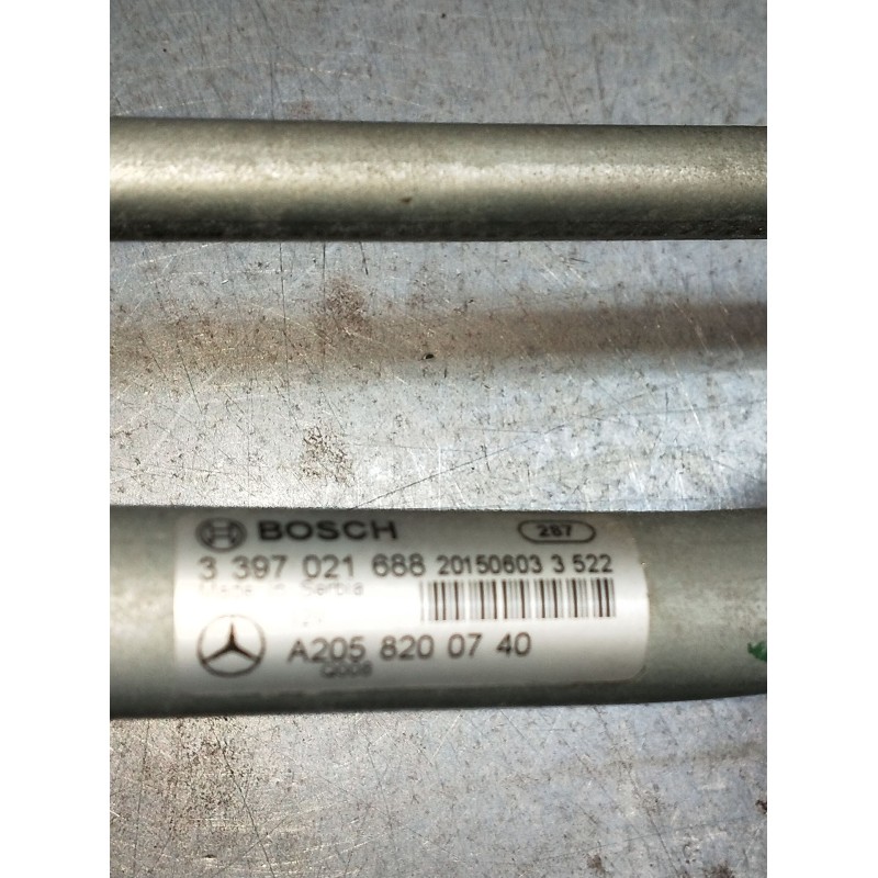 Recambio de motor limpia delantero para mercedes-benz clase c (w205) c 400 4-matic (205.066) referencia OEM IAM 3397021688 A2058