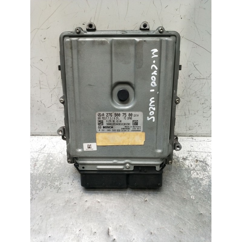Recambio de centralita motor uce para mercedes-benz clase c (w205) c 400 4-matic (205.066) referencia OEM IAM A2769007500 0261S0