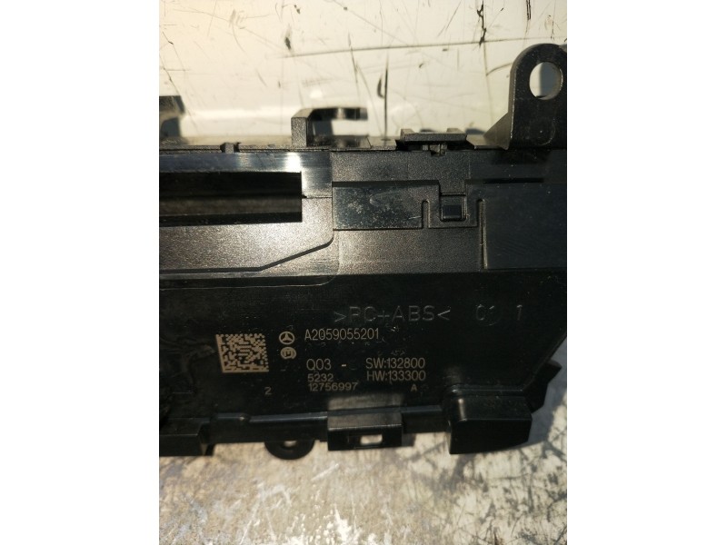 Recambio de mando multifuncion para mercedes-benz clase c (w205) c 400 4-matic (205.066) referencia OEM IAM A2059055201 12756997