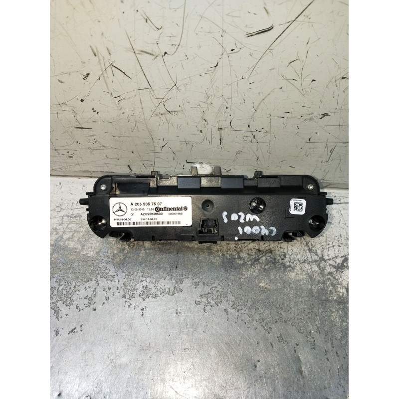 Recambio de mando multifuncion para mercedes-benz clase c (w205) c 400 4-matic (205.066) referencia OEM IAM A2059057807 A2C95848