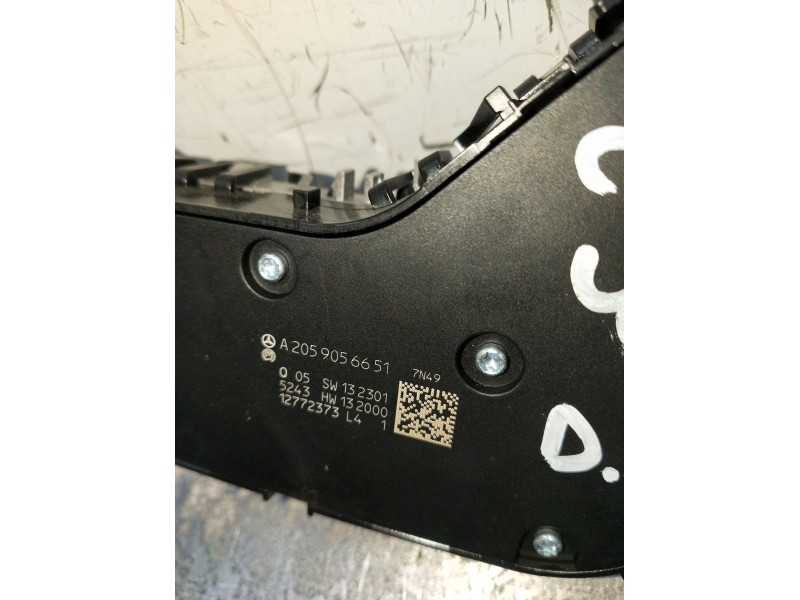 Recambio de mando multifuncion para mercedes-benz clase c (w205) c 400 4-matic (205.066) referencia OEM IAM A2059056651 12772373