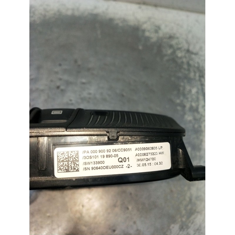 Recambio de luz interior para mercedes-benz clase c (w205) c 400 4-matic (205.066) referencia OEM IAM 0009009206 A0009062605 A00