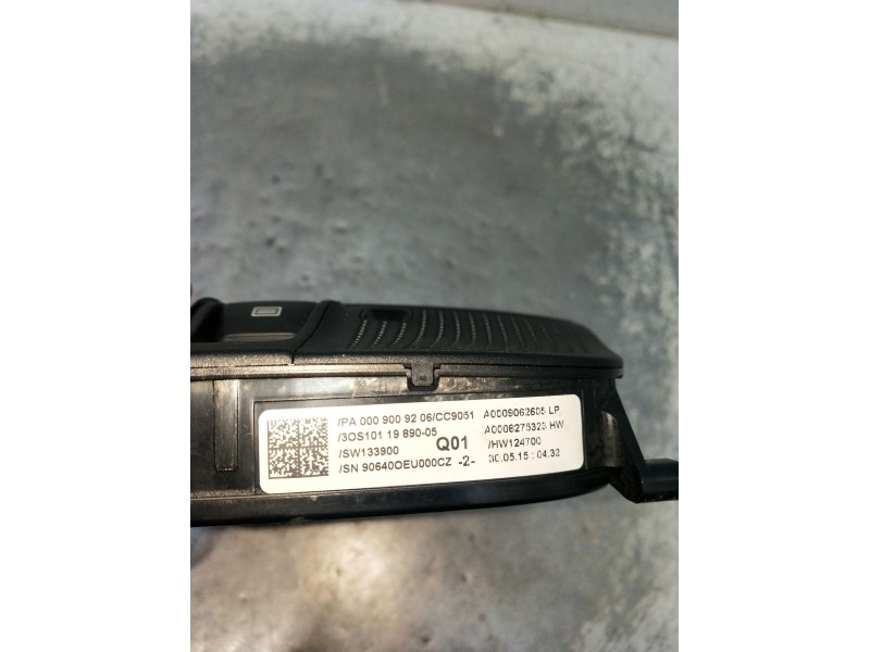 Recambio de luz interior para mercedes-benz clase c (w205) c 400 4-matic (205.066) referencia OEM IAM 0009009206 A0009062605 A00