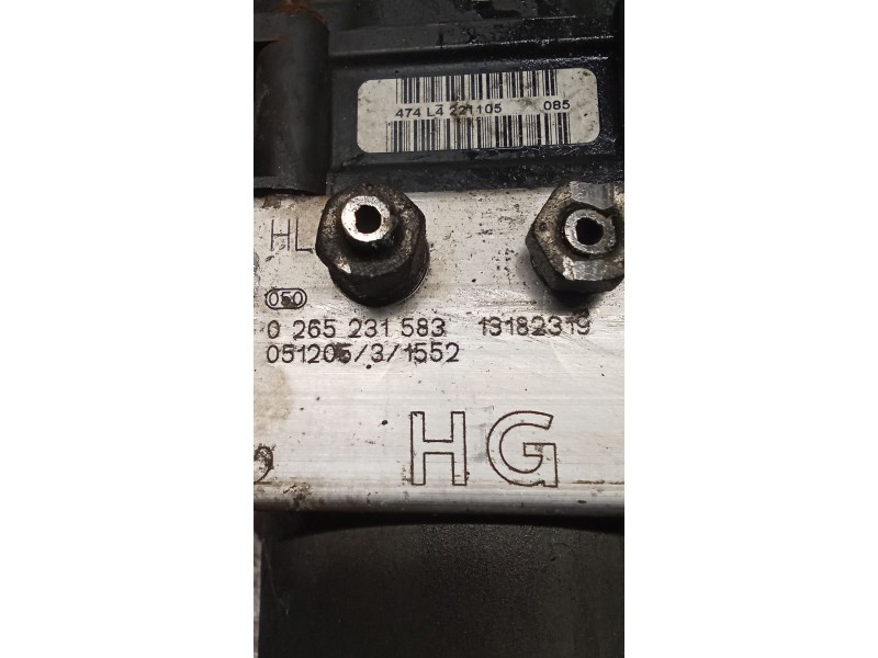 Recambio de abs para opel meriva cosmo referencia OEM IAM 0265800443 0265231583 13182319 03