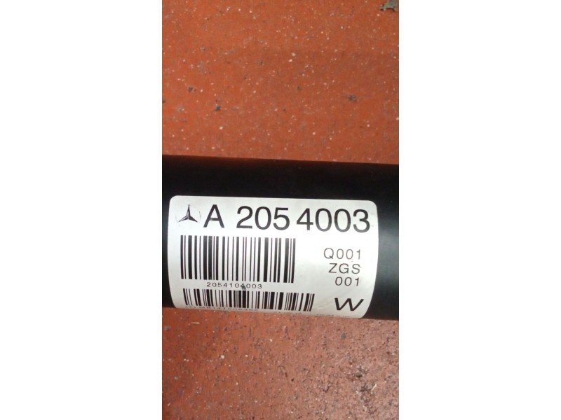 Recambio de transmision central para mercedes-benz clase c (w205) c 400 4-matic (205.066) referencia OEM IAM A2054003  14