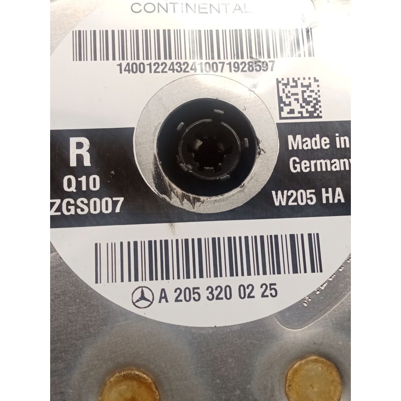 Recambio de amortiguador trasero derecho para mercedes-benz clase c (w205) c 400 4-matic (205.066) referencia OEM IAM A205320022