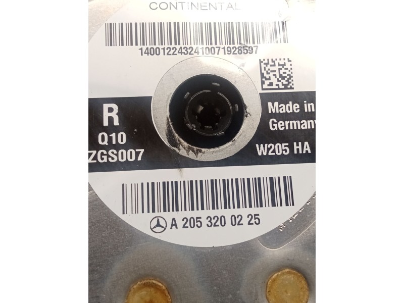 Recambio de amortiguador trasero derecho para mercedes-benz clase c (w205) c 400 4-matic (205.066) referencia OEM IAM A205320022