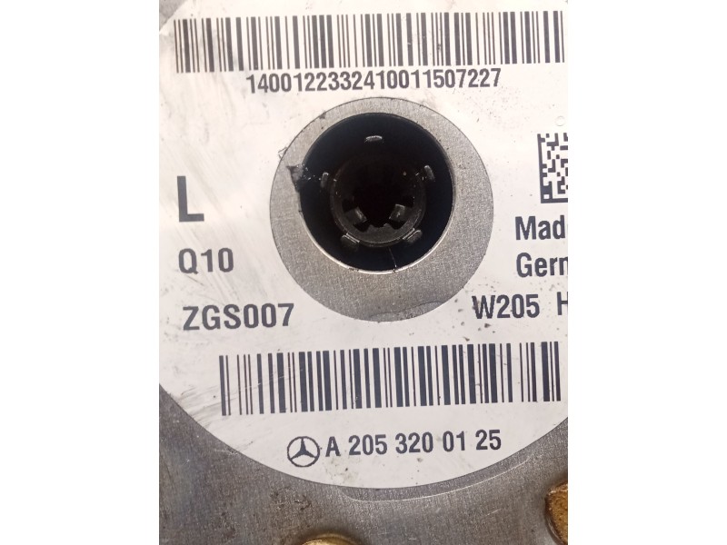 Recambio de amortiguador trasero izquierdo para mercedes-benz clase c (w205) c 400 4-matic (205.066) referencia OEM IAM A2053200