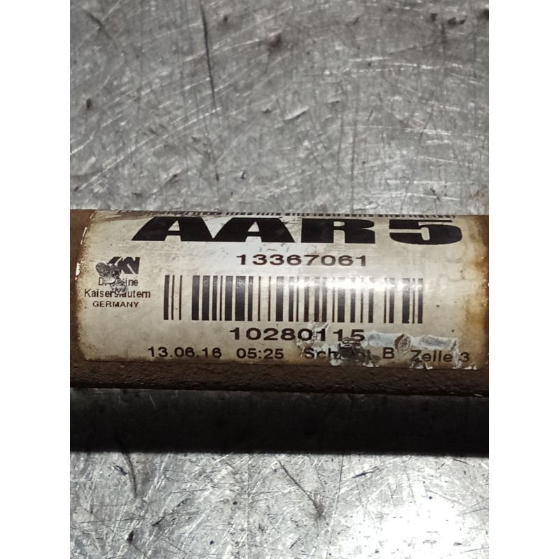 Recambio de transmision delantera izquierda para opel astra k (b16) 1.6 cdti (68) referencia OEM IAM   