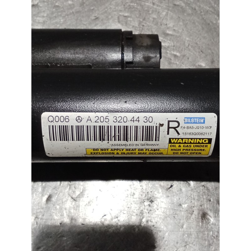 Recambio de amortiguador trasero derecho para mercedes-benz clase c (w205) c 400 4-matic (205.066) referencia OEM IAM A205320443