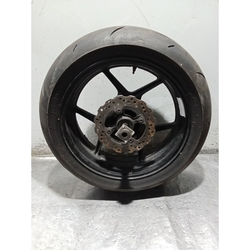 Recambio de llanta para kawasaki ninja zx-6 r/rr ninja zx-6r  (2007--) referencia OEM IAM 190 55 17  LLANTA COMPLETA TRASERA