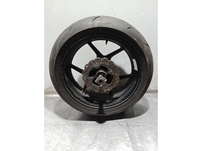 Recambio de llanta para kawasaki ninja zx-6 r/rr ninja zx-6r  (2007--) referencia OEM IAM 190 55 17  LLANTA COMPLETA TRASERA