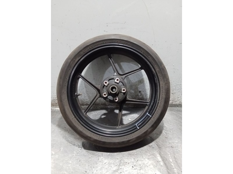 Recambio de llanta para kawasaki ninja zx-6 r/rr ninja zx-6r  (2007--) referencia OEM IAM 120 70 17  LLANTA DELANTERA COMPLETA