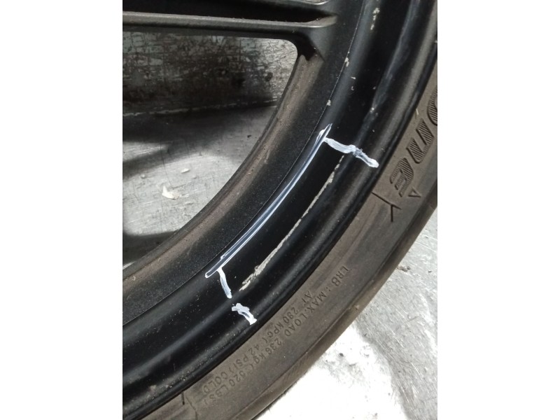 Recambio de llanta para kawasaki ninja zx-6 r/rr ninja zx-6r  (2007--) referencia OEM IAM 120 70 17  LLANTA DELANTERA COMPLETA