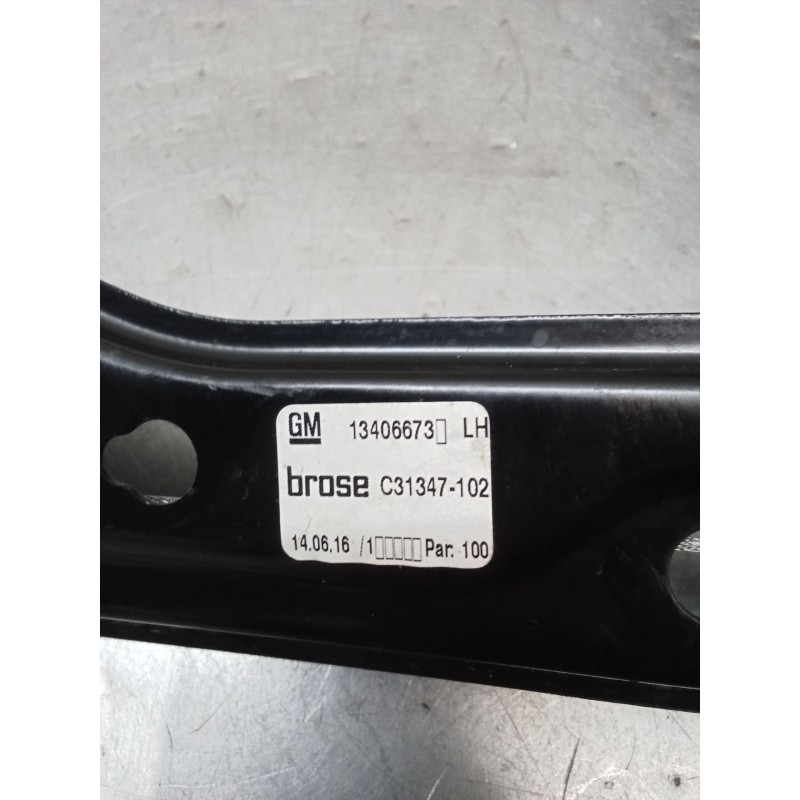 Recambio de elevalunas delantero izquierdo para opel astra k (b16) 1.6 cdti (68) referencia OEM IAM 13406673 5P C31347102