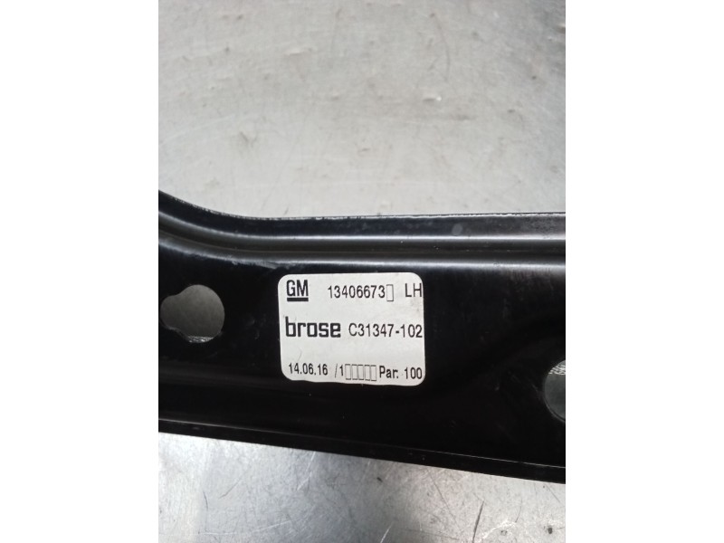 Recambio de elevalunas delantero izquierdo para opel astra k (b16) 1.6 cdti (68) referencia OEM IAM 13406673 5P C31347102