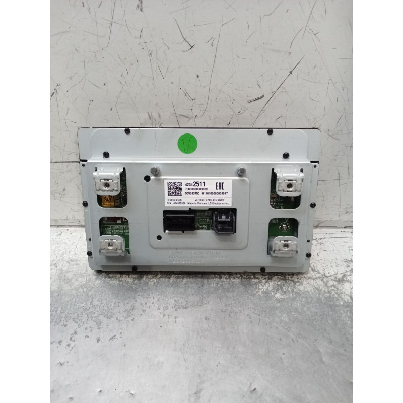 Recambio de pantalla multifuncion para opel astra k (b16) 1.6 cdti (68) referencia OEM IAM 42342511 555343750 