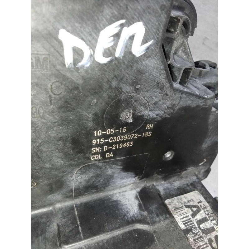 Recambio de motor cierre centralizado delantero derecho para opel astra k (b16) 1.6 cdti (68) referencia OEM IAM 915C303907218S 