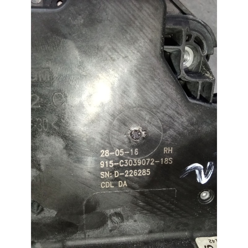 Recambio de motor cierre centralizado trasero derecho para opel astra k (b16) 1.6 cdti (68) referencia OEM IAM 915C303907218S D2