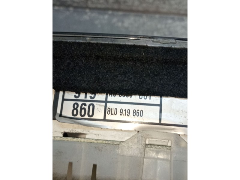 Recambio de cuadro instrumentos para audi a3 (8l1) 1.9 tdi referencia OEM IAM 8L0919860  