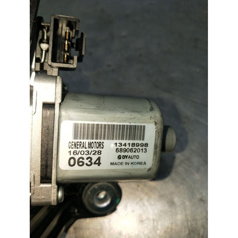 Recambio de motor limpia trasero para opel astra k (b16) 1.6 cdti (68) referencia OEM IAM 13418998 689062013 