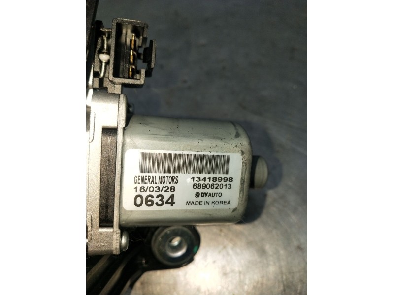 Recambio de motor limpia trasero para opel astra k (b16) 1.6 cdti (68) referencia OEM IAM 13418998 689062013 