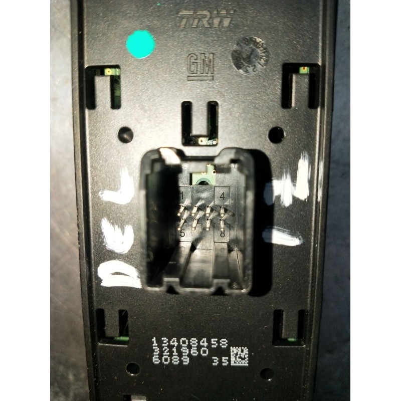 Recambio de mando elevalunas delantero izquierdo para opel astra k (b16) 1.6 cdti (68) referencia OEM IAM 13408458 321960 5P