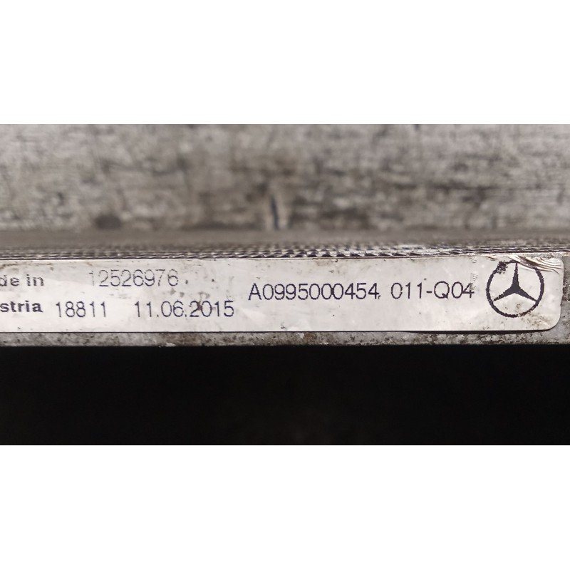 Recambio de condensador / radiador aire acondicionado para mercedes-benz clase c (w205) c 400 4-matic (205.066) referencia OEM I
