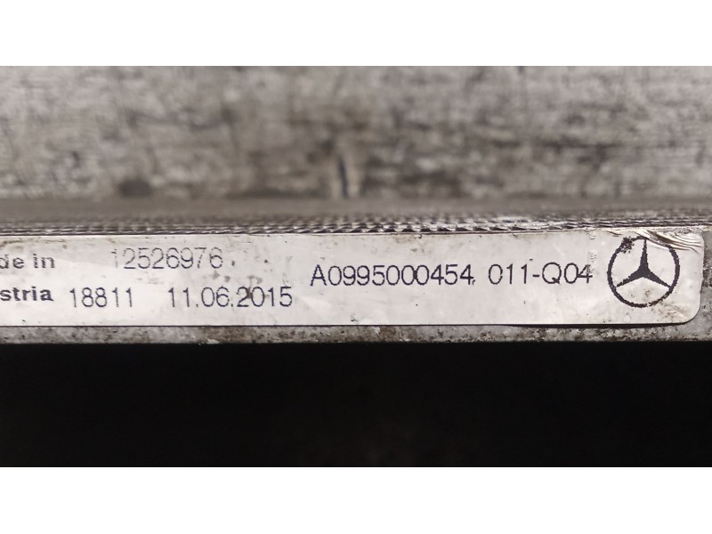 Recambio de condensador / radiador aire acondicionado para mercedes-benz clase c (w205) c 400 4-matic (205.066) referencia OEM I