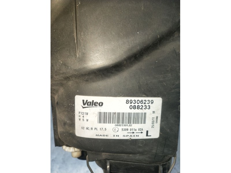 Recambio de faro izquierdo para seat ibiza iii (6l1) 1.9 sdi referencia OEM IAM 89306239  088233