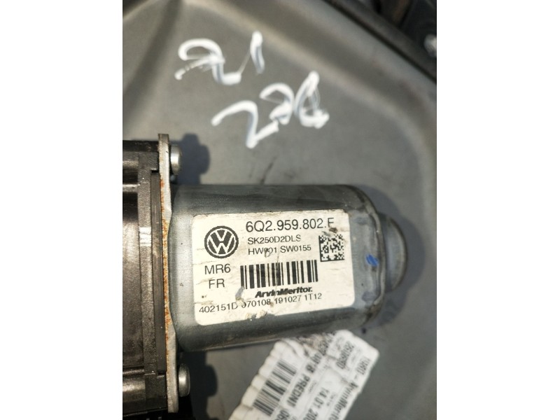 Recambio de elevalunas delantero izquierdo para skoda fabia (5j2 ) style referencia OEM IAM 6Q2959802F 5P 