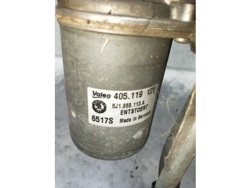 Recambio de motor limpia delantero para skoda fabia (5j2 ) style referencia OEM IAM 5J1955113 405119 