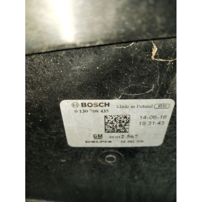 Recambio de electroventilador para opel astra k (b16) 1.6 cdti (68) referencia OEM IAM 0130708435 39012567 