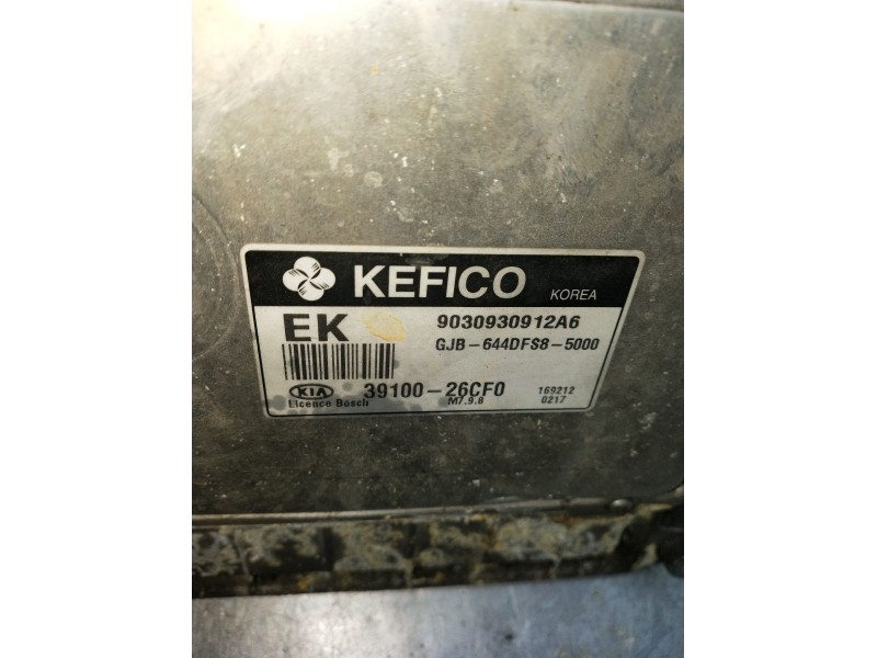 Recambio de centralita motor uce para kia rio 1.4 ex1 referencia OEM IAM 3910026CF0 90309309112A6 1692120217