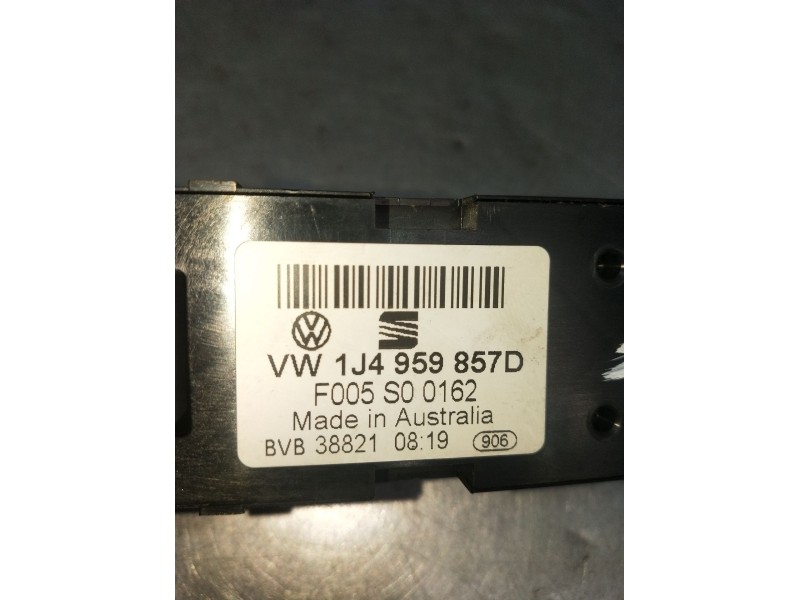 Recambio de mando elevalunas delantero izquierdo para seat leon (1m1) 1.9 tdi referencia OEM IAM 1J4959857D F005S00162 5P