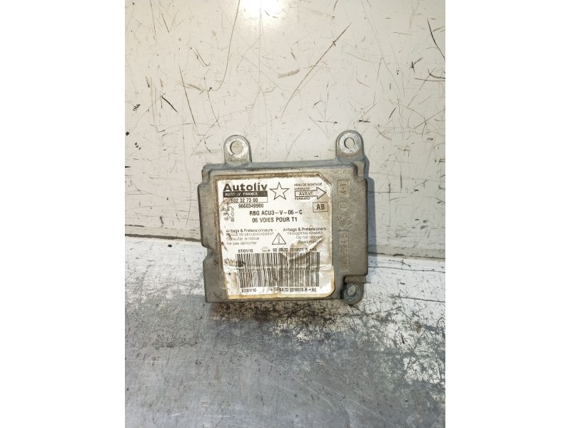 Recambio de centralita airbag para peugeot 206+ referencia OEM IAM 9660349980 602327300 