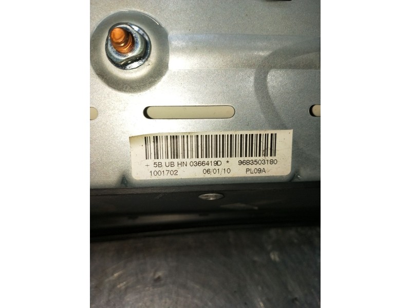 Recambio de airbag delantero derecho para peugeot 206+ referencia OEM IAM 9683503180 1001702 0366419D