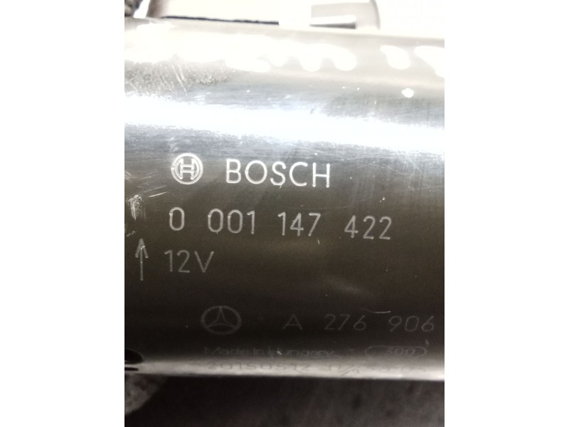 Recambio de motor arranque para mercedes-benz clase c (w205) c 400 4-matic (205.066) referencia OEM IAM A2769064400 0001147422 1