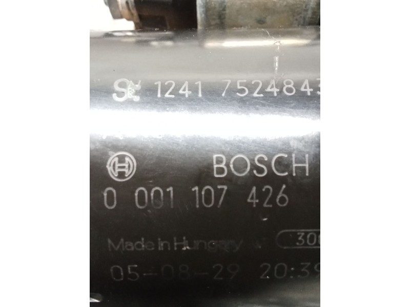 Recambio de motor arranque para bmw serie 3 berlina (e90) referencia OEM IAM 752484303 0001107426 