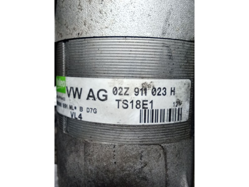 Recambio de motor arranque para skoda fabia (5j2 ) style referencia OEM IAM 02Z911023H  