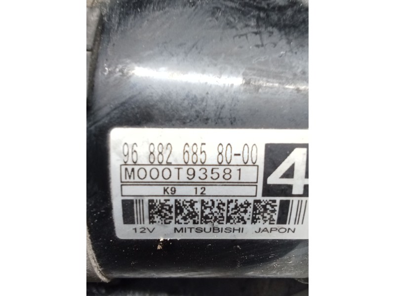 Recambio de motor arranque para peugeot 206+ referencia OEM IAM 9688268580 M00T93581 