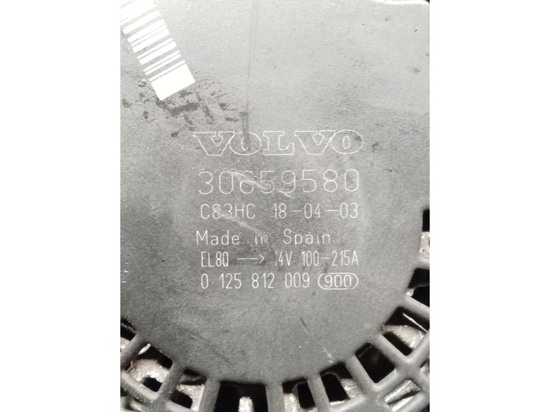Recambio de alternador para volvo xc40 (536) d4 awd referencia OEM IAM 30659580  215A