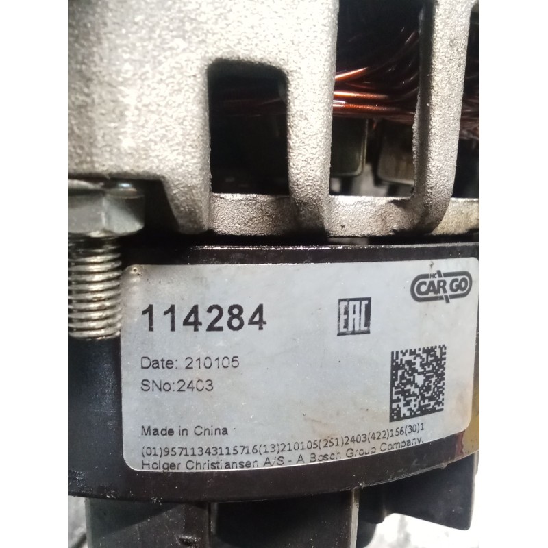 Recambio de alternador para saab 9-5 berlina 1.9 tid vector referencia OEM IAM 1144284  05