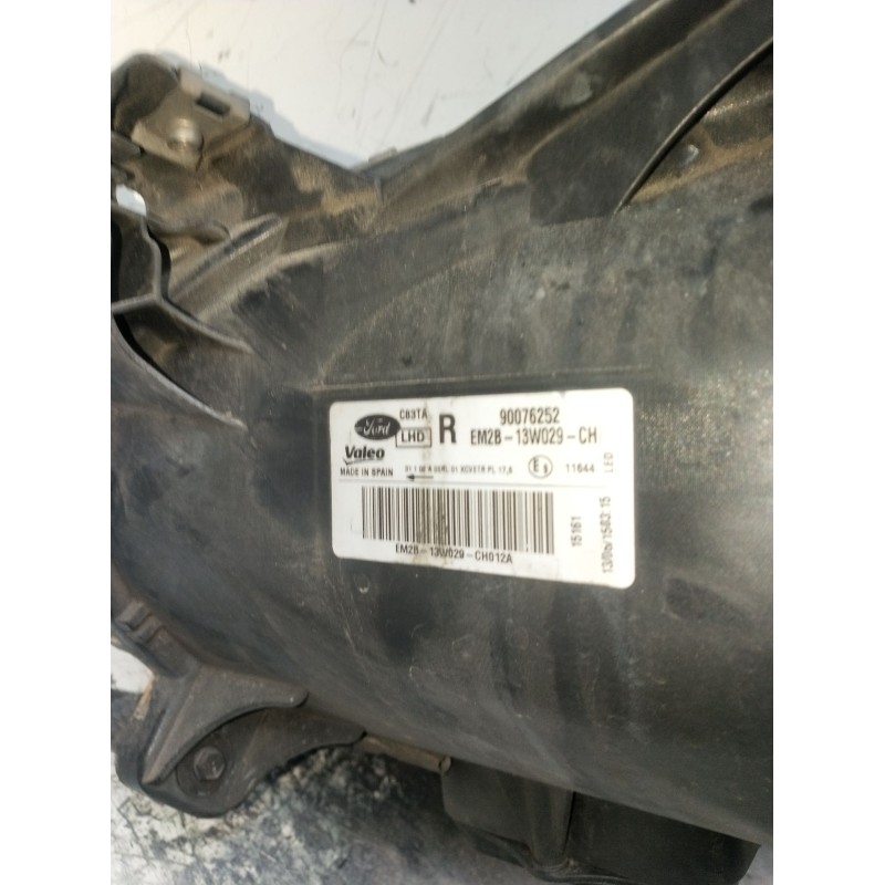 Recambio de faro derecho para ford s-max (cj, wa6) 2.0 tdci referencia OEM IAM EM2B13W029CH 90076252 L90049276 LED