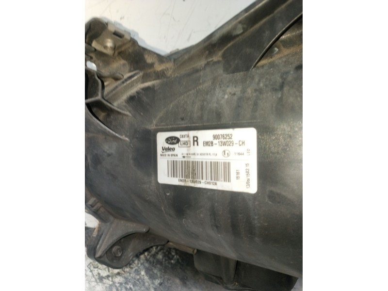 Recambio de faro derecho para ford s-max (cj, wa6) 2.0 tdci referencia OEM IAM EM2B13W029CH 90076252 L90049276 LED