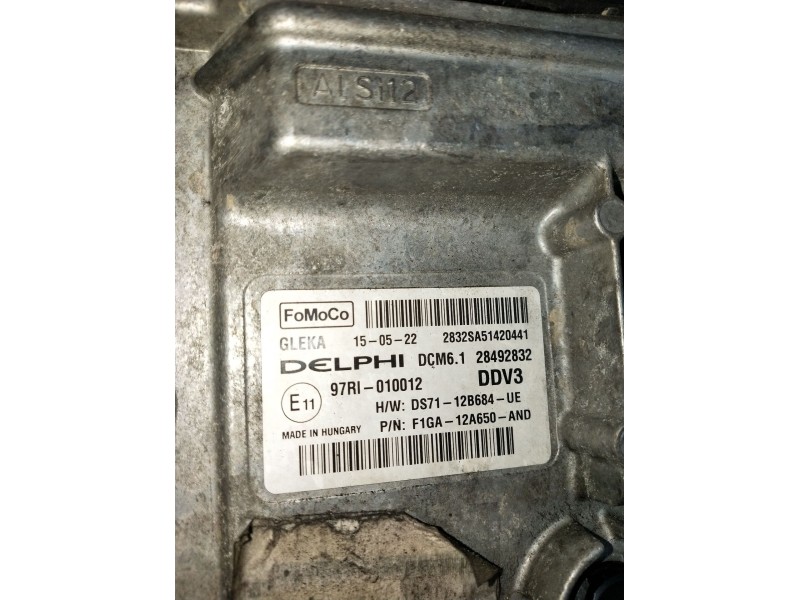 Recambio de centralita motor uce para ford s-max (cj, wa6) 2.0 tdci referencia OEM IAM 97RI010012 28492832 DS7112B684UE