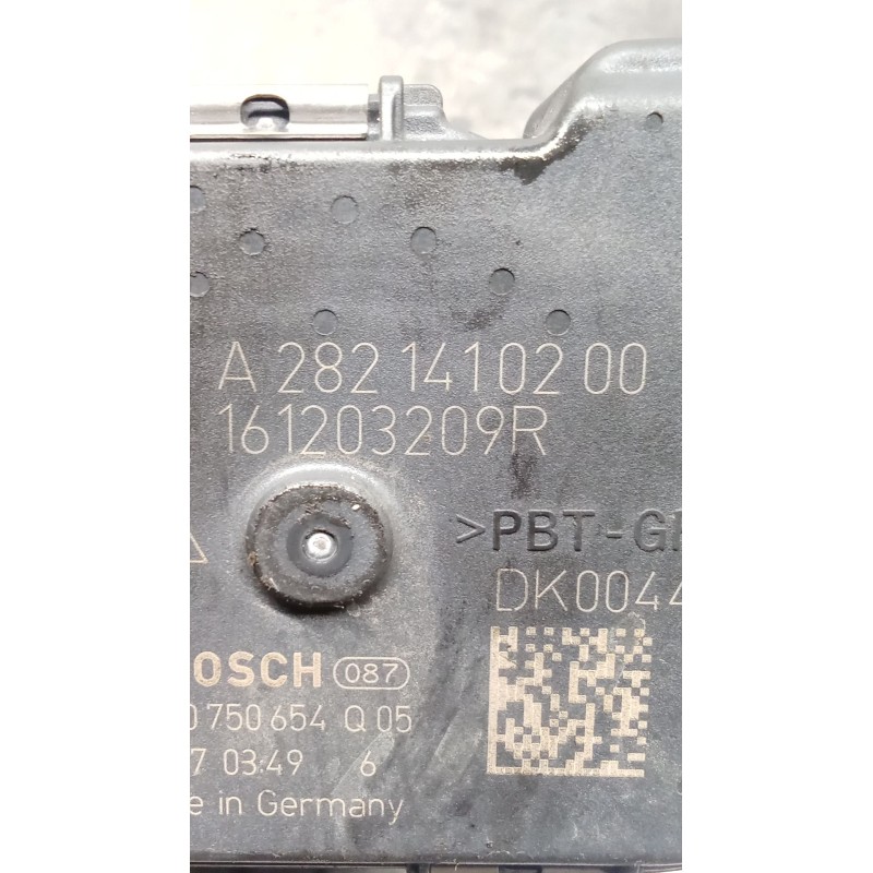 Recambio de caja mariposa para dacia dokker furgoneta/monovolumen 1.3 tce 130 (fene) referencia OEM IAM 161203209R A2821410200 0