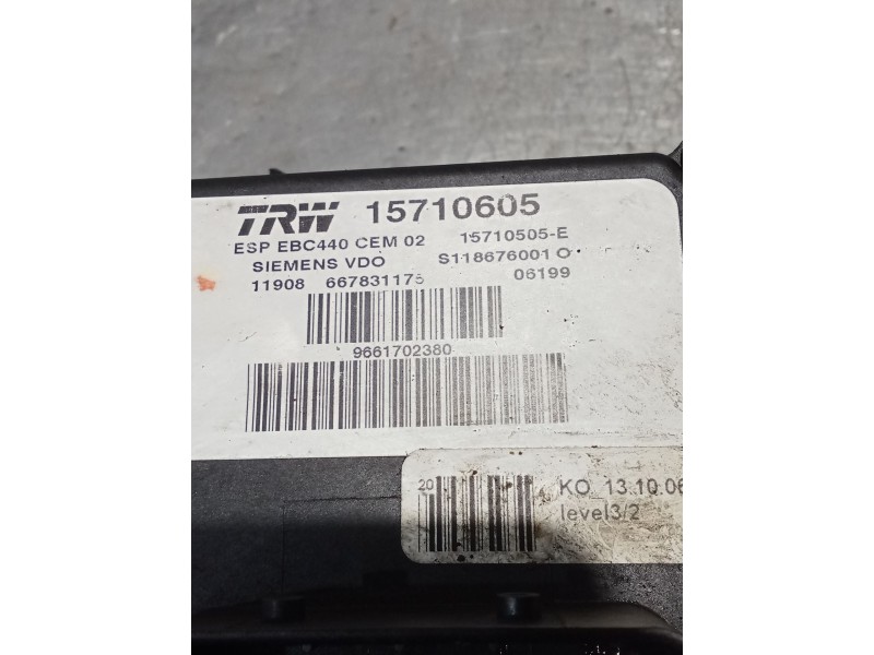 Recambio de abs para peugeot 407 st sport pack referencia OEM IAM 11908667831175 9661702380 s118676001O