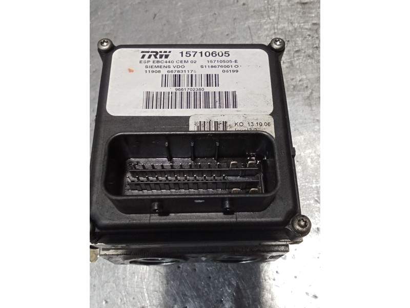 Recambio de abs para peugeot 407 st sport pack referencia OEM IAM 11908667831175 9661702380 s118676001O