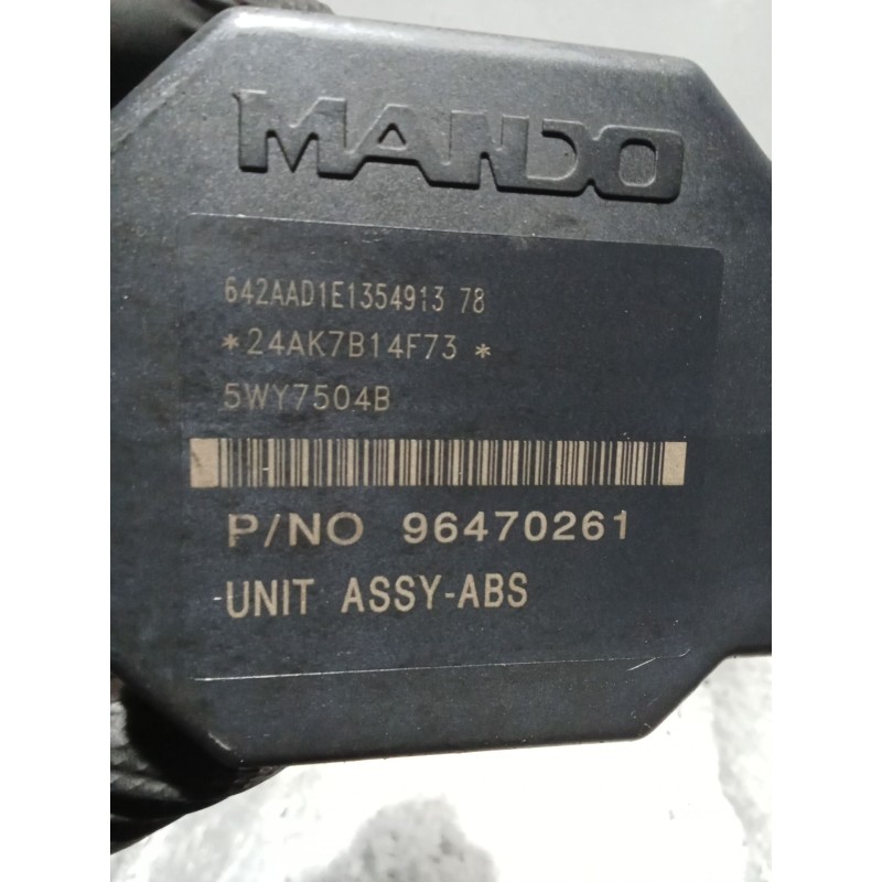 Recambio de abs para chevrolet aveo / kalos hatchback (t200) 1.4 16v referencia OEM IAM   